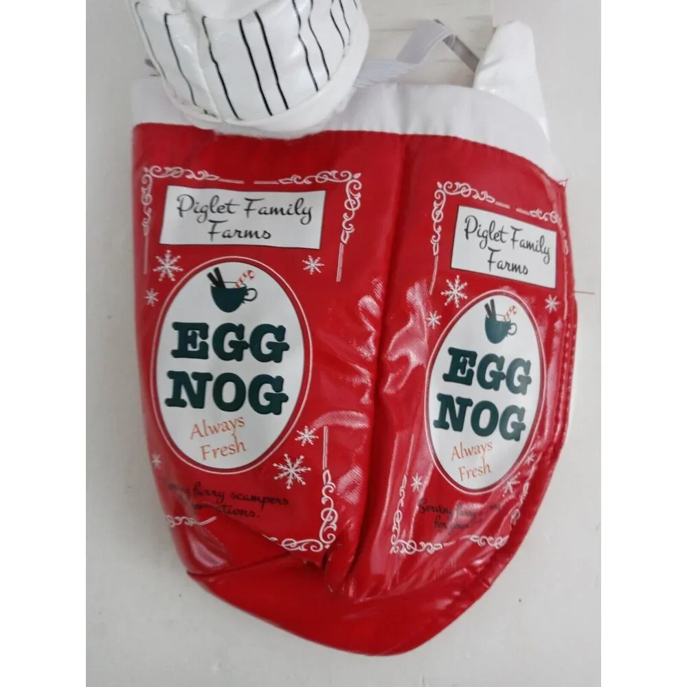 Merry & Bright Eggnog Carton Costume Small Animal Guinea Pig